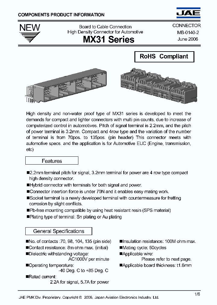 MX31034SGB_7703405.PDF Datasheet