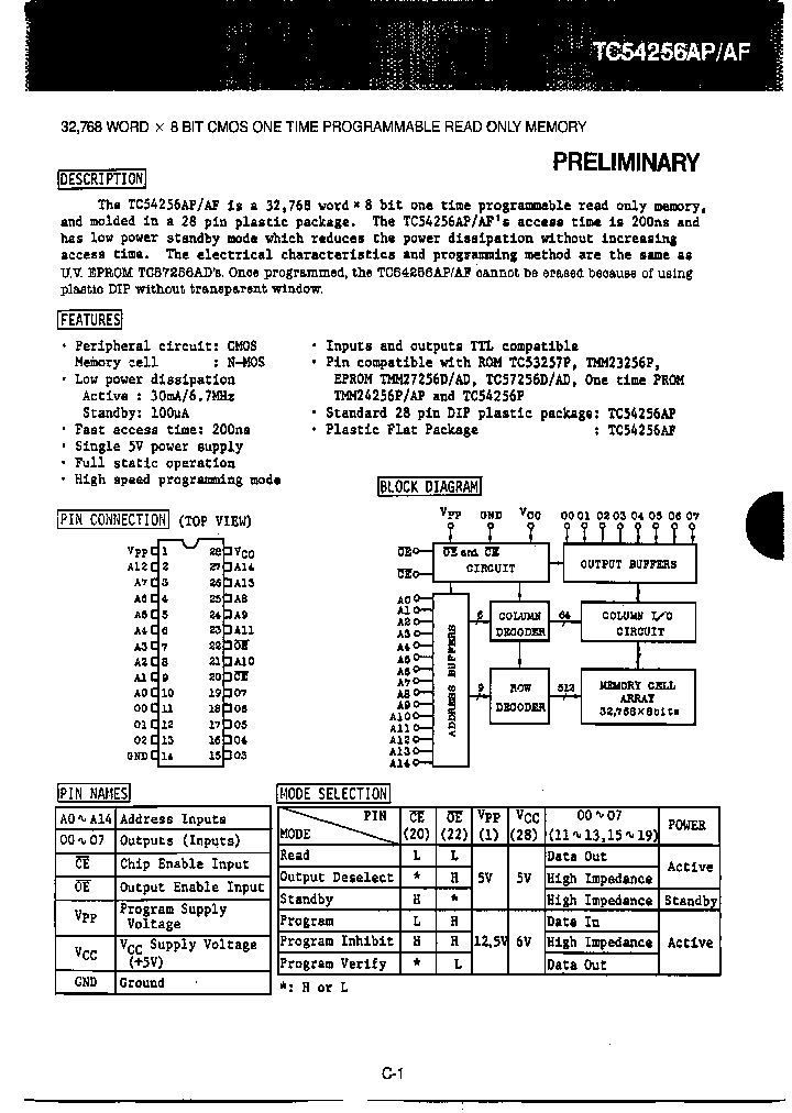 TC54256AFEL_7705853.PDF Datasheet