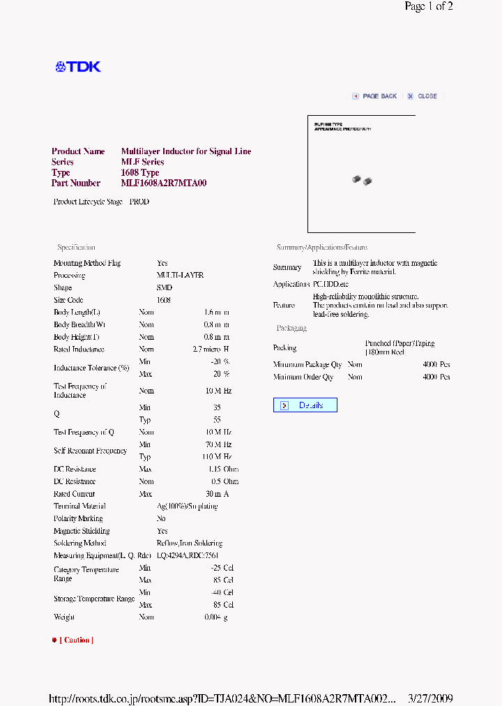 MLF1608A2R7MTA00_7711247.PDF Datasheet