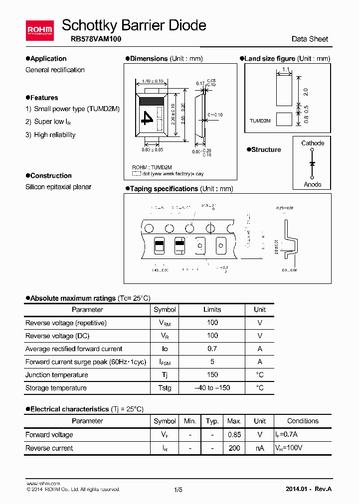 RB578VAM100_7711595.PDF Datasheet