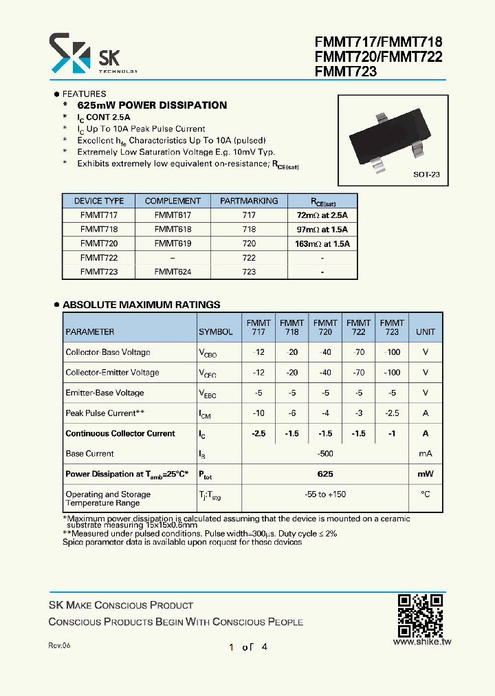 FMMT720_7714023.PDF Datasheet