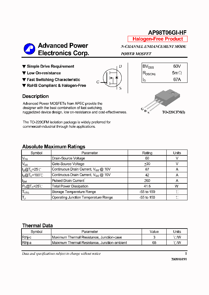 AP98T06GI-HF_7714412.PDF Datasheet