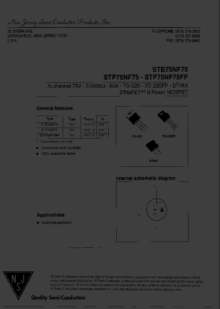 STP75NF75_7718514.PDF Datasheet