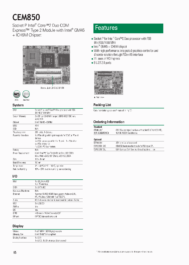 CEM850_7719986.PDF Datasheet