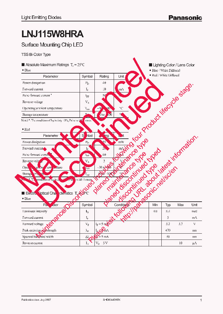 LNJ115W8HRA_7720277.PDF Datasheet