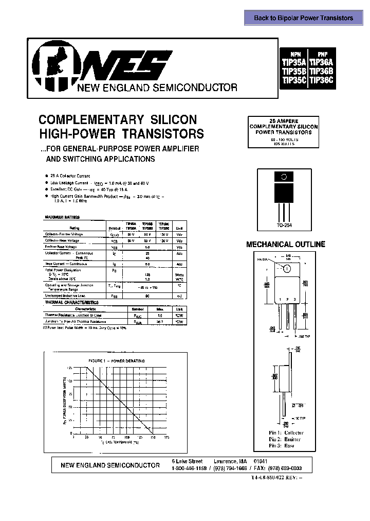 TIP35A_7720704.PDF Datasheet