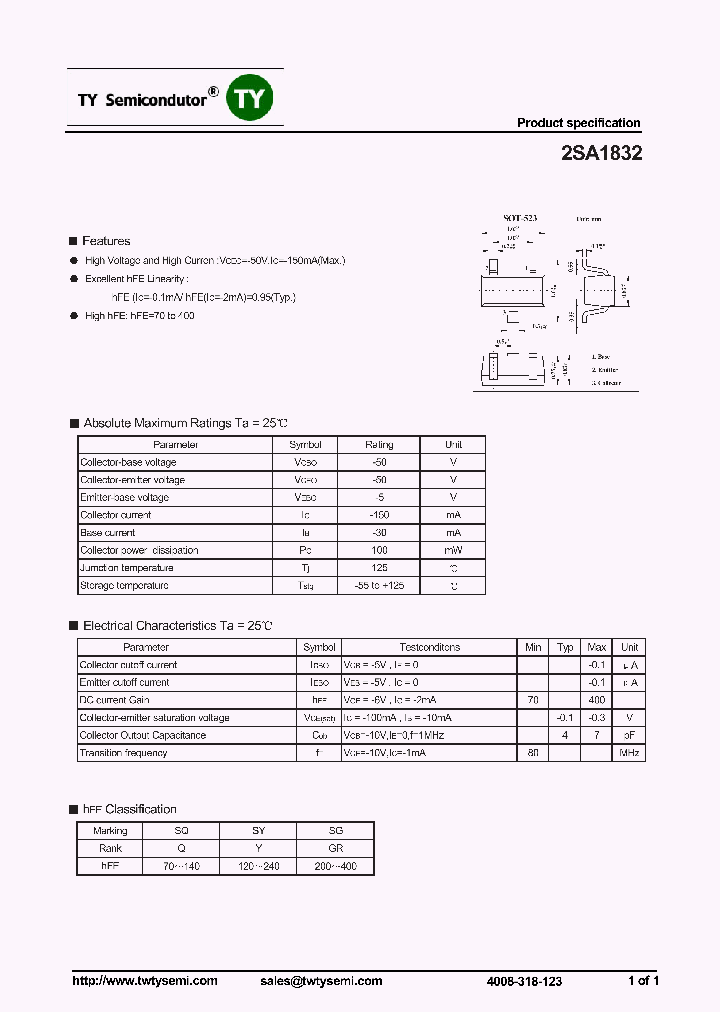 2SA1832_7725494.PDF Datasheet