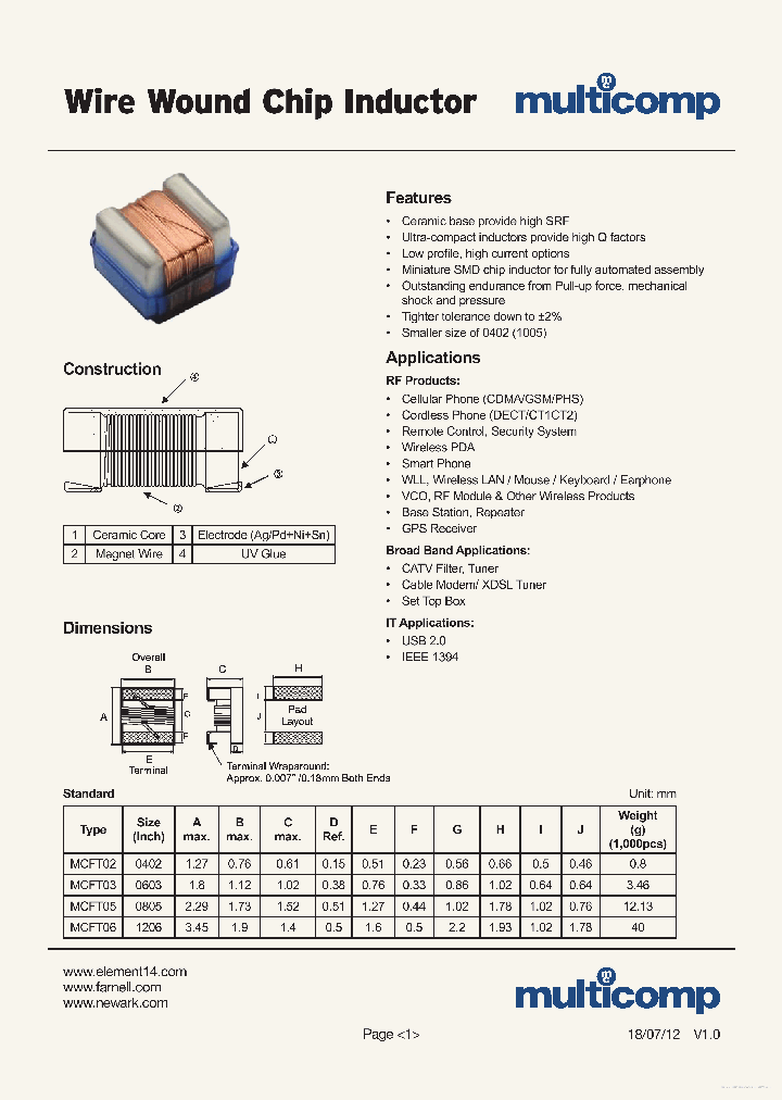 MCFT06_7731096.PDF Datasheet