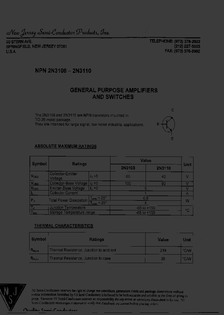 2N3108_7732833.PDF Datasheet