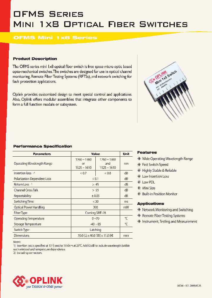 OFMS-MINI-1X8_7737235.PDF Datasheet