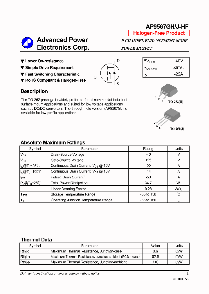 AP9567GH-HF_7737842.PDF Datasheet