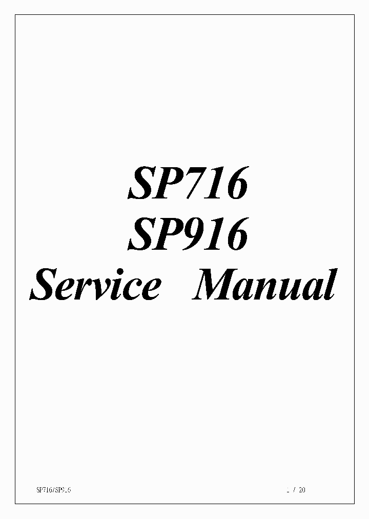 SP916_7735559.PDF Datasheet