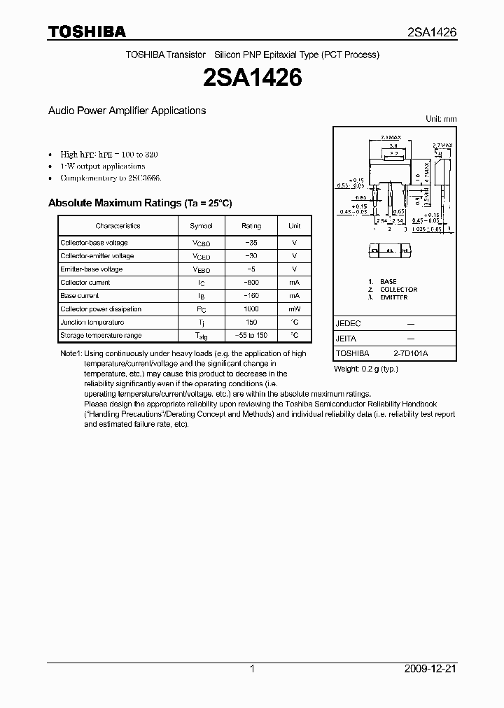 2SA142609_7737759.PDF Datasheet