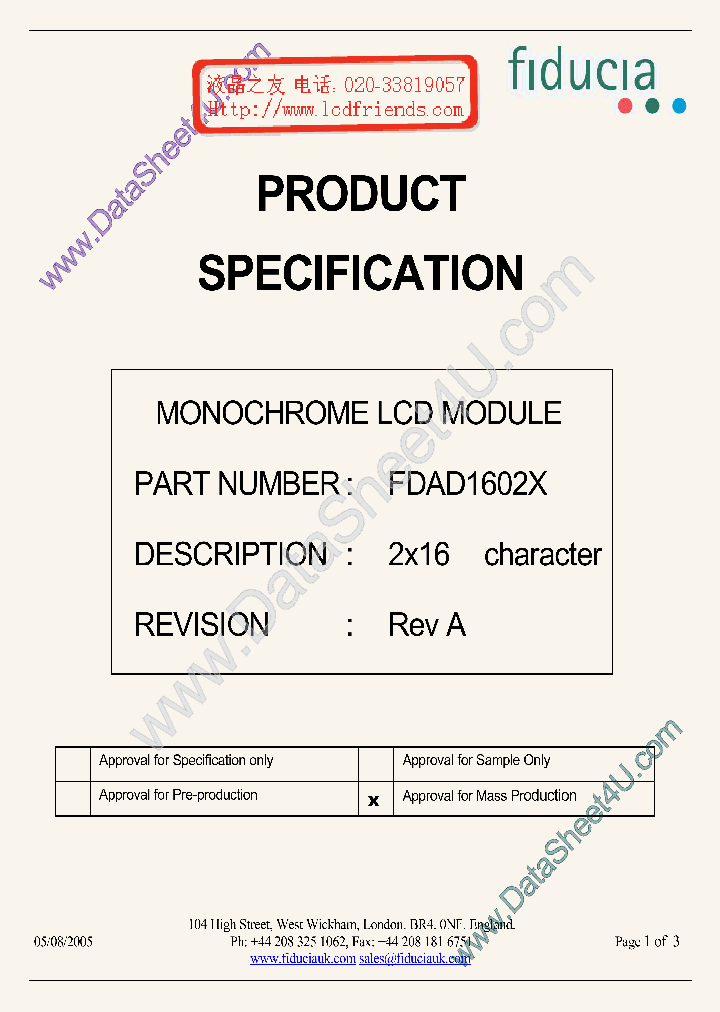 FDAD1602X_7740608.PDF Datasheet