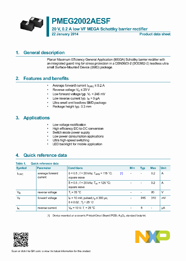 PMEG2002AESF_7761697.PDF Datasheet