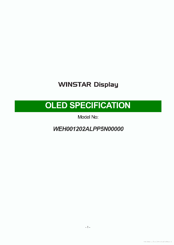 WEH001202ALPP5N00000_7748024.PDF Datasheet