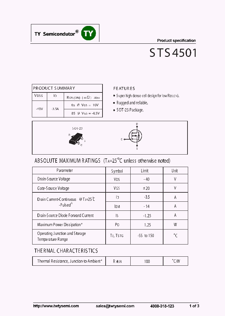 STS4501_7776793.PDF Datasheet