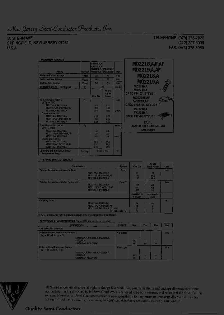 MQ2218A_7803137.PDF Datasheet