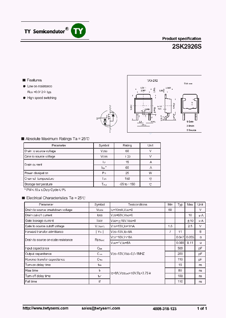 2SK2926S_7763092.PDF Datasheet