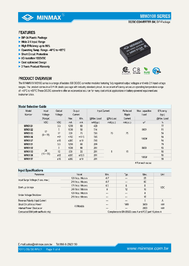 MIW3132_7817641.PDF Datasheet