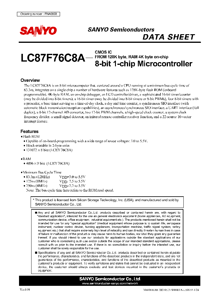 LC87F76C8A_7813558.PDF Datasheet