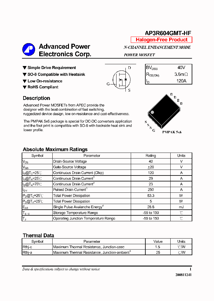 AP3R604GMT-HF14_7821003.PDF Datasheet