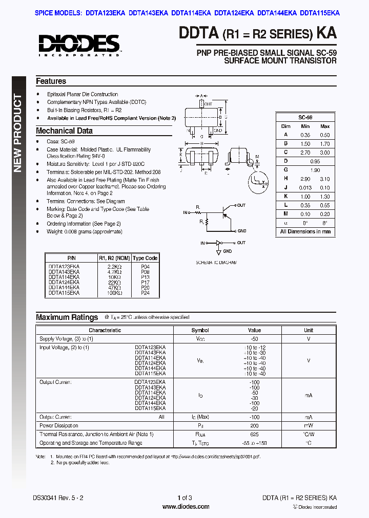 DDTA123EKA-7_7777664.PDF Datasheet