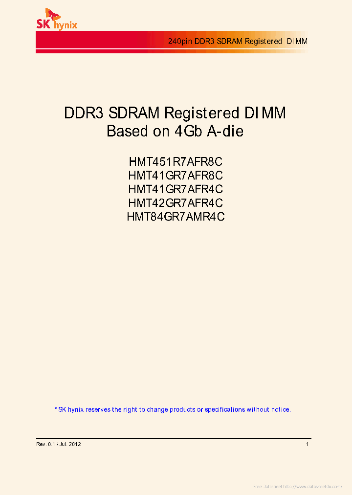 HMT41GR7AFR8C_7752730.PDF Datasheet