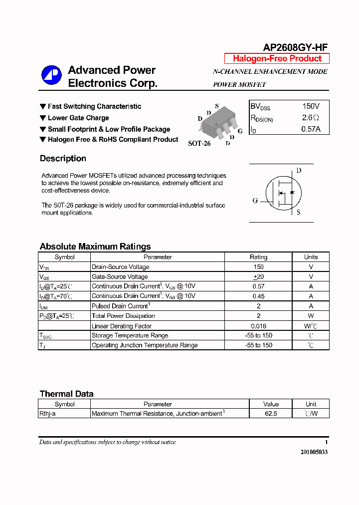 AP2608GY-HF_7756852.PDF Datasheet
