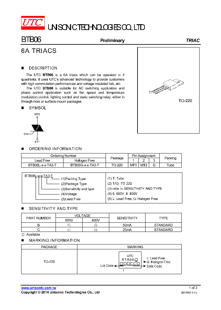 BTB06_7824652.PDF Datasheet