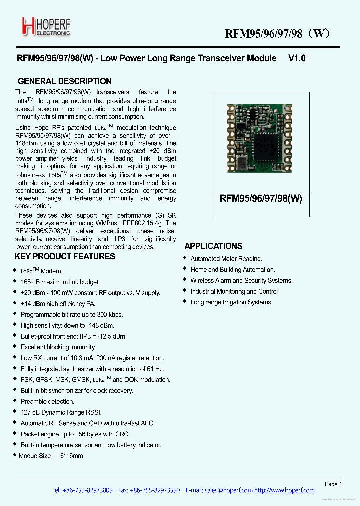 RFM98_7752126.PDF Datasheet