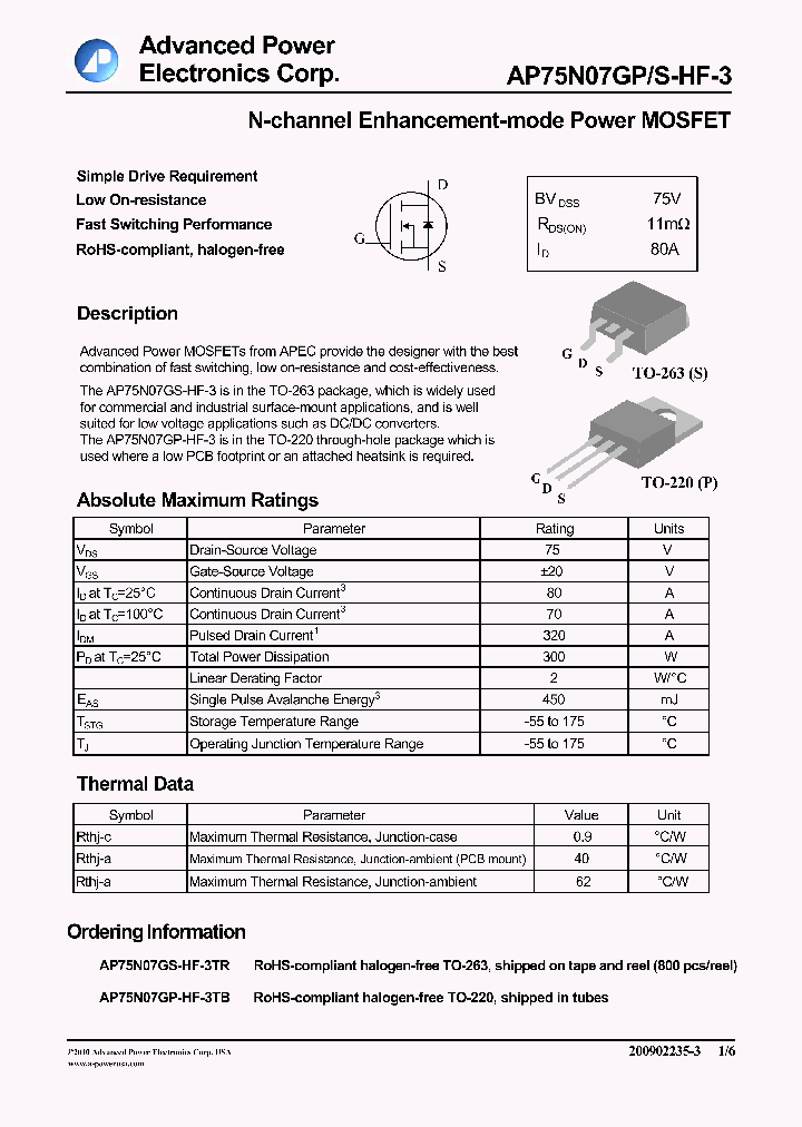 AP75N07GP-HF-3_7758854.PDF Datasheet