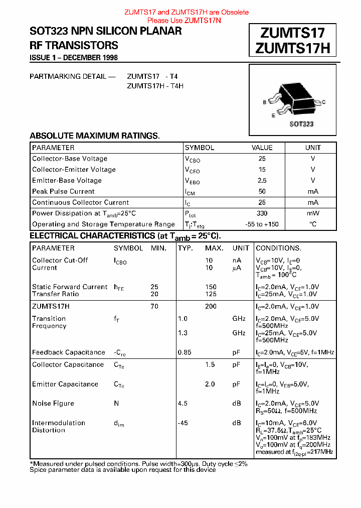 ZUMTS17H_7843640.PDF Datasheet