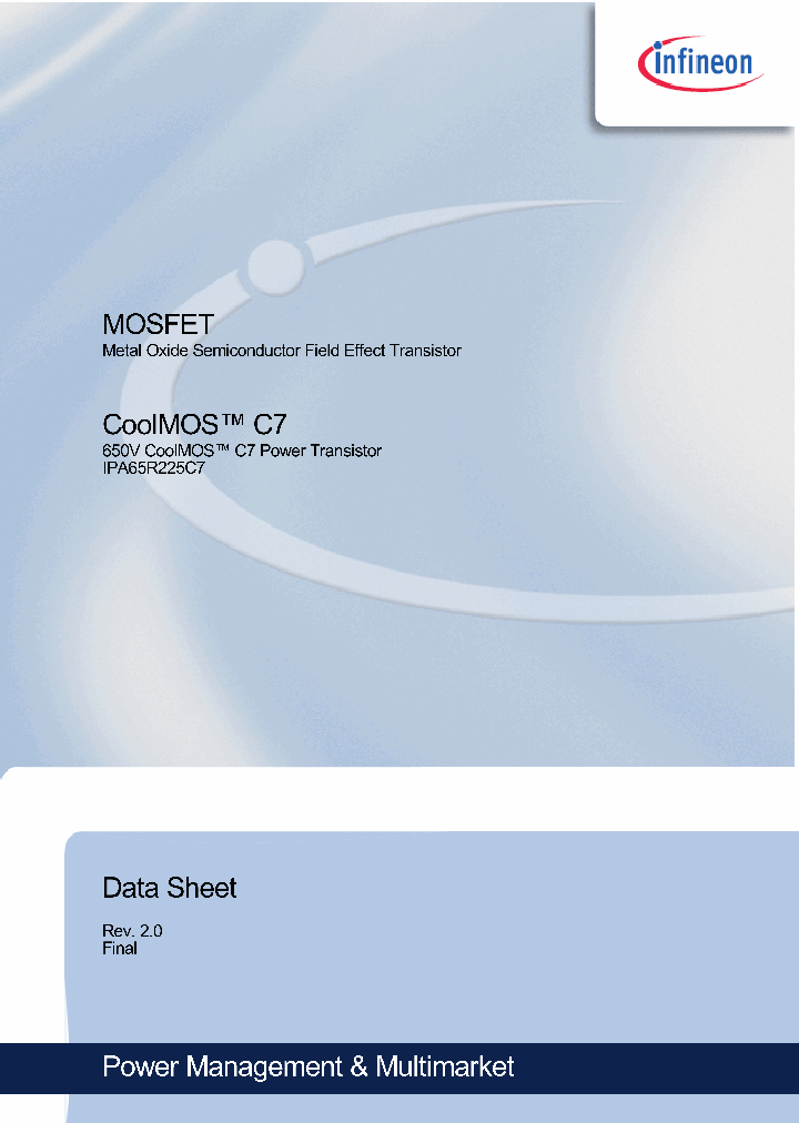 IPA65R225C7_7786458.PDF Datasheet