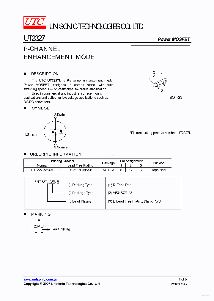 UT2327_7767195.PDF Datasheet