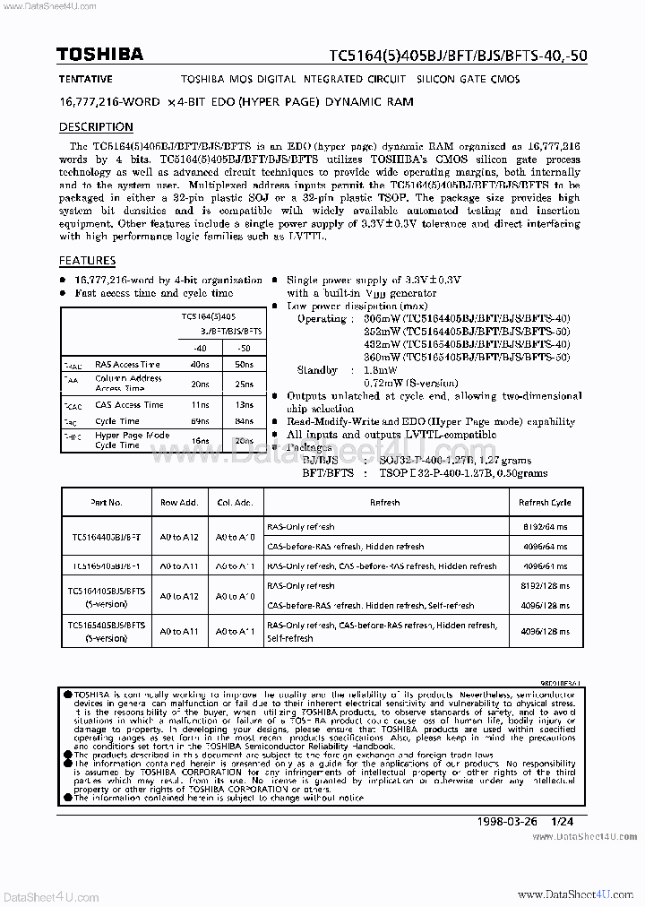 TC5165405BFT_7769194.PDF Datasheet