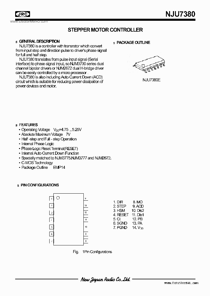 NJU7380_7772304.PDF Datasheet