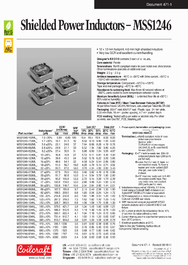 MSS1246-102ML_7871213.PDF Datasheet