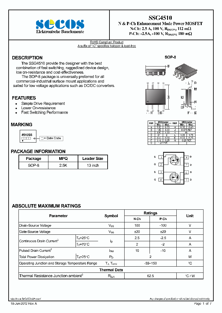 SSG4510_7871543.PDF Datasheet