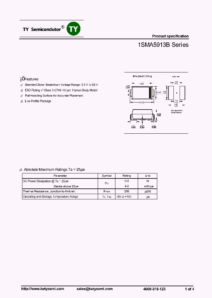 1SMA5913B_7872380.PDF Datasheet