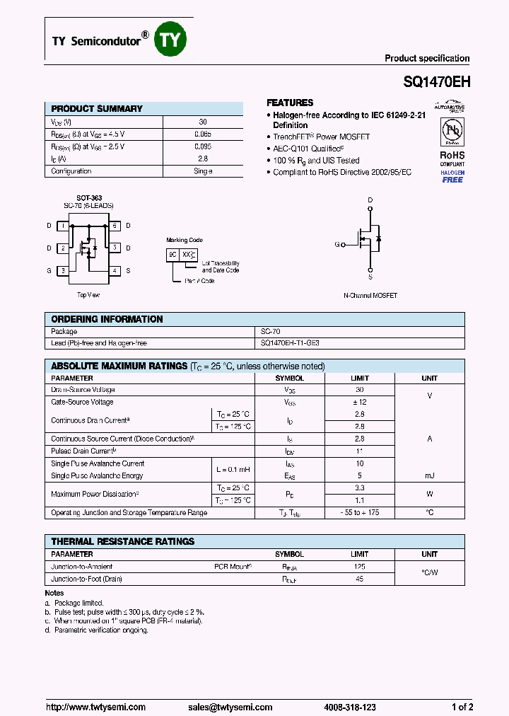 SQ1470EH_7873154.PDF Datasheet