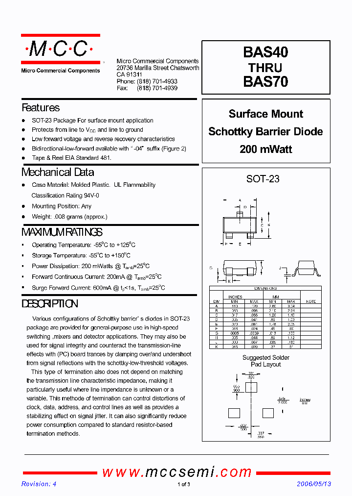 BAS70_7857569.PDF Datasheet