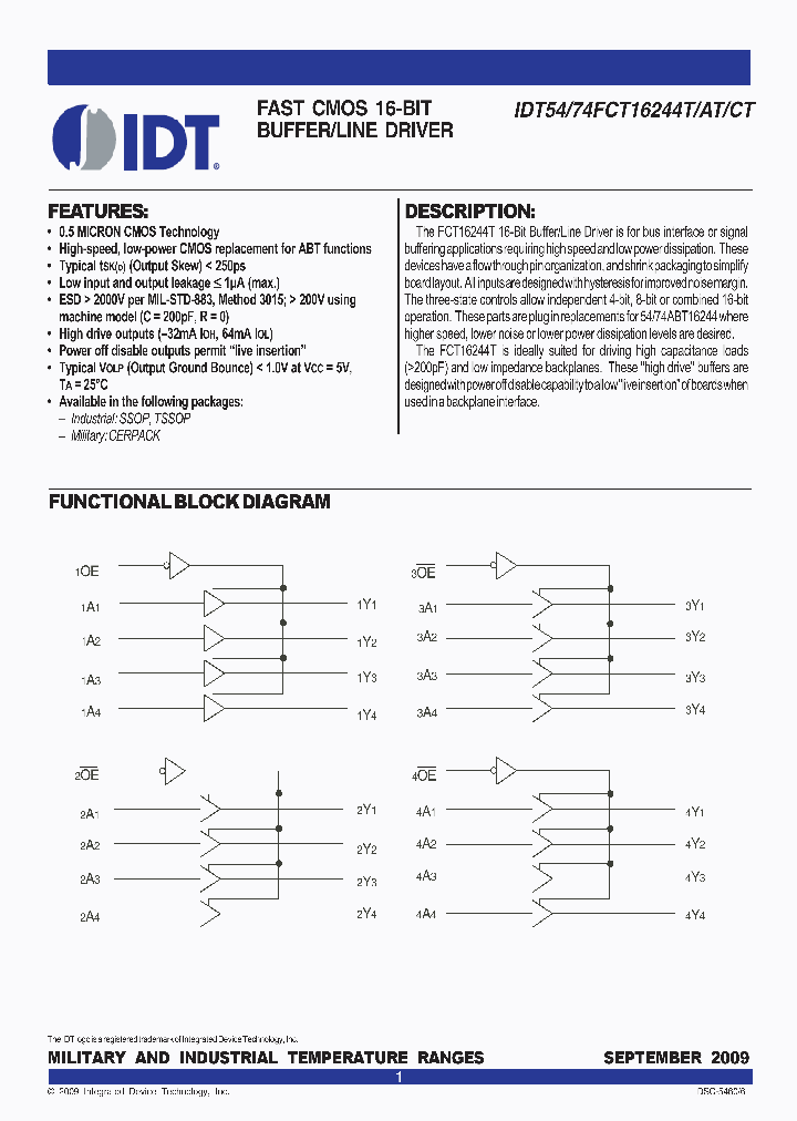 IDT74FCT16244T_7878200.PDF Datasheet