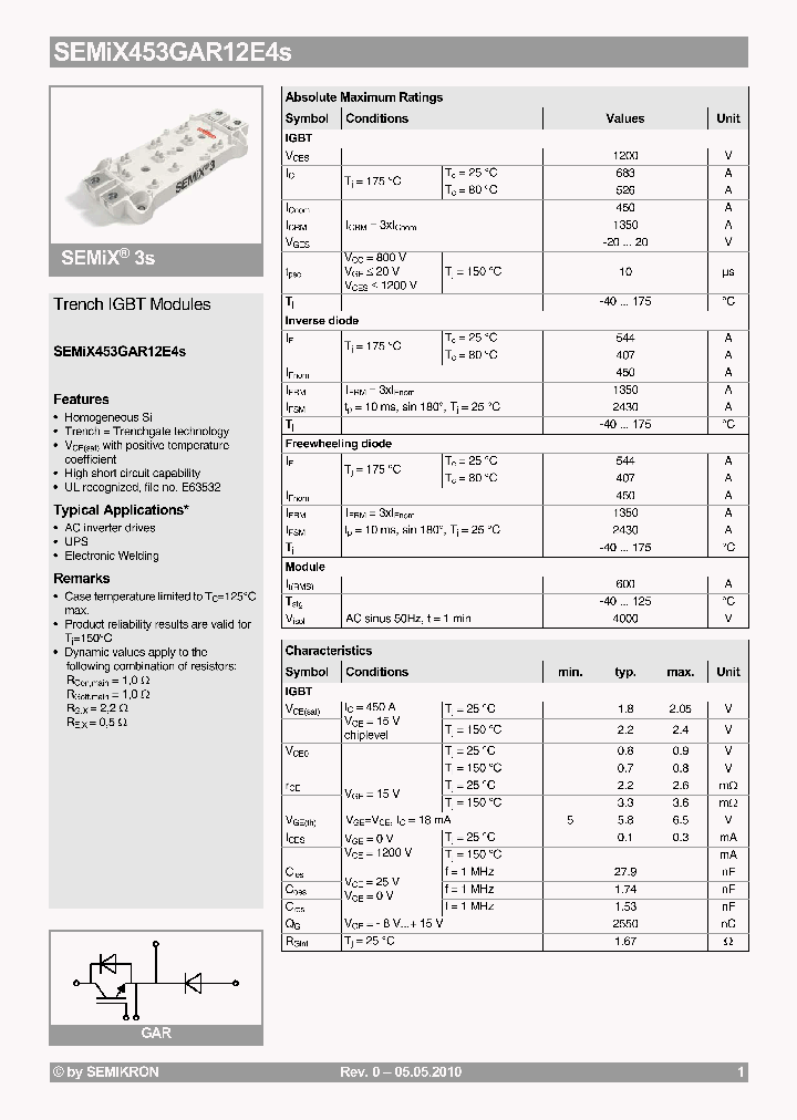 SEMIX453GAR12E4S10_7882225.PDF Datasheet