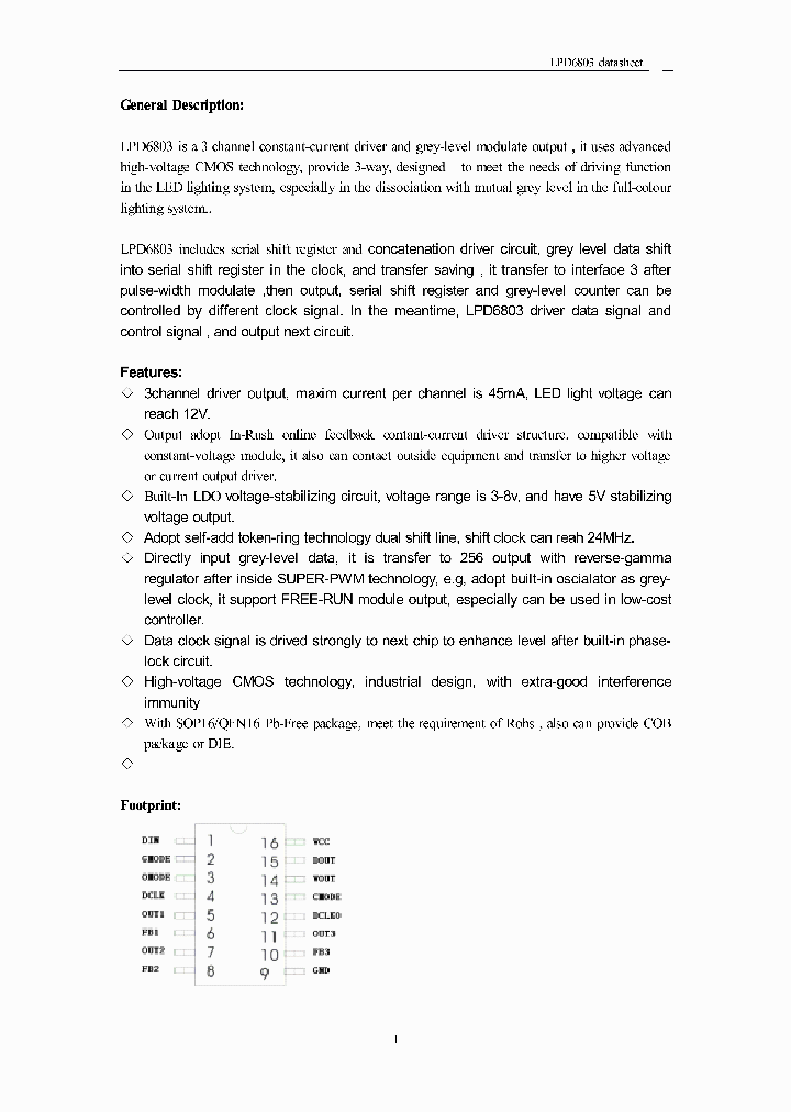 LPD6803_7783418.PDF Datasheet