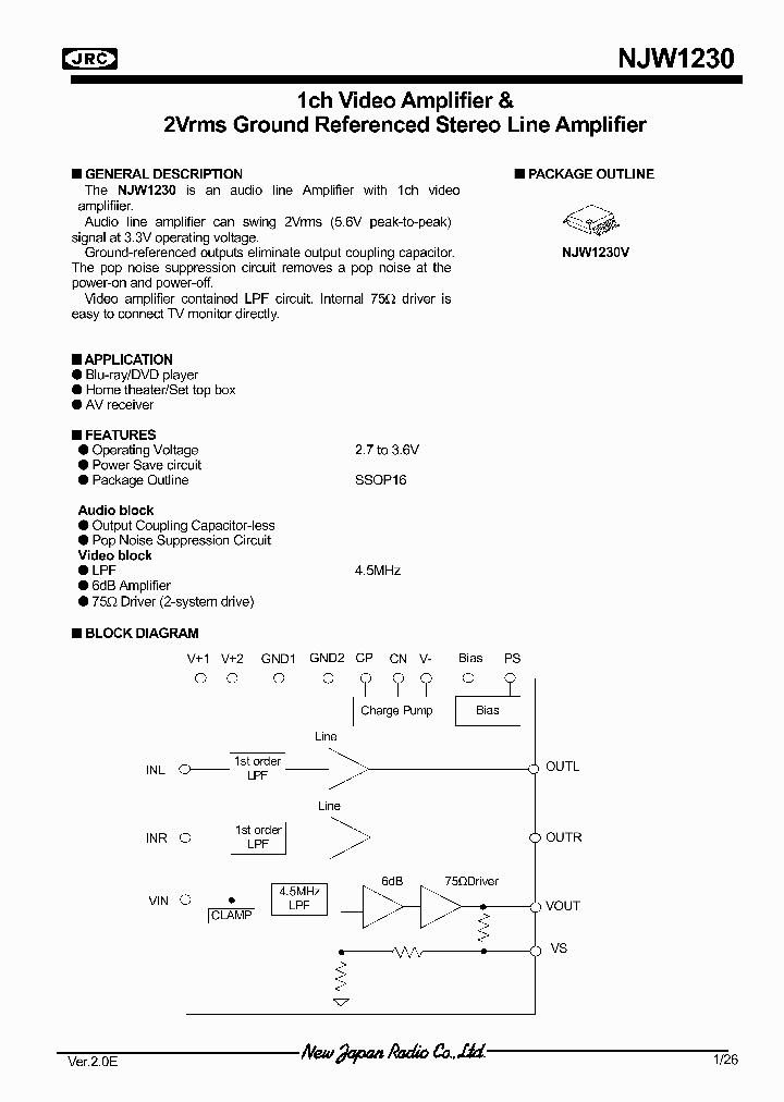 NJW1230_7888989.PDF Datasheet