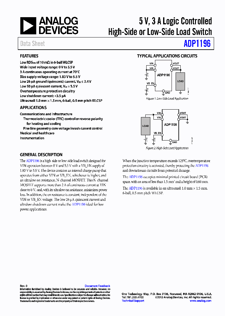 ADP1196_7895545.PDF Datasheet