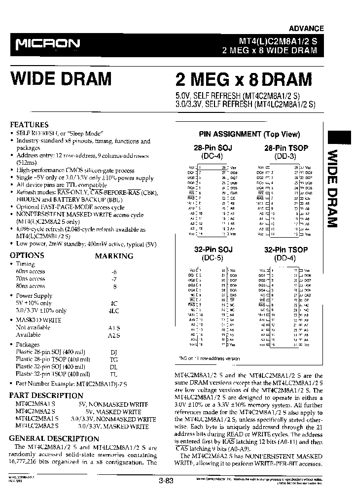 MT4LC2M8A1DL-7S_7904116.PDF Datasheet