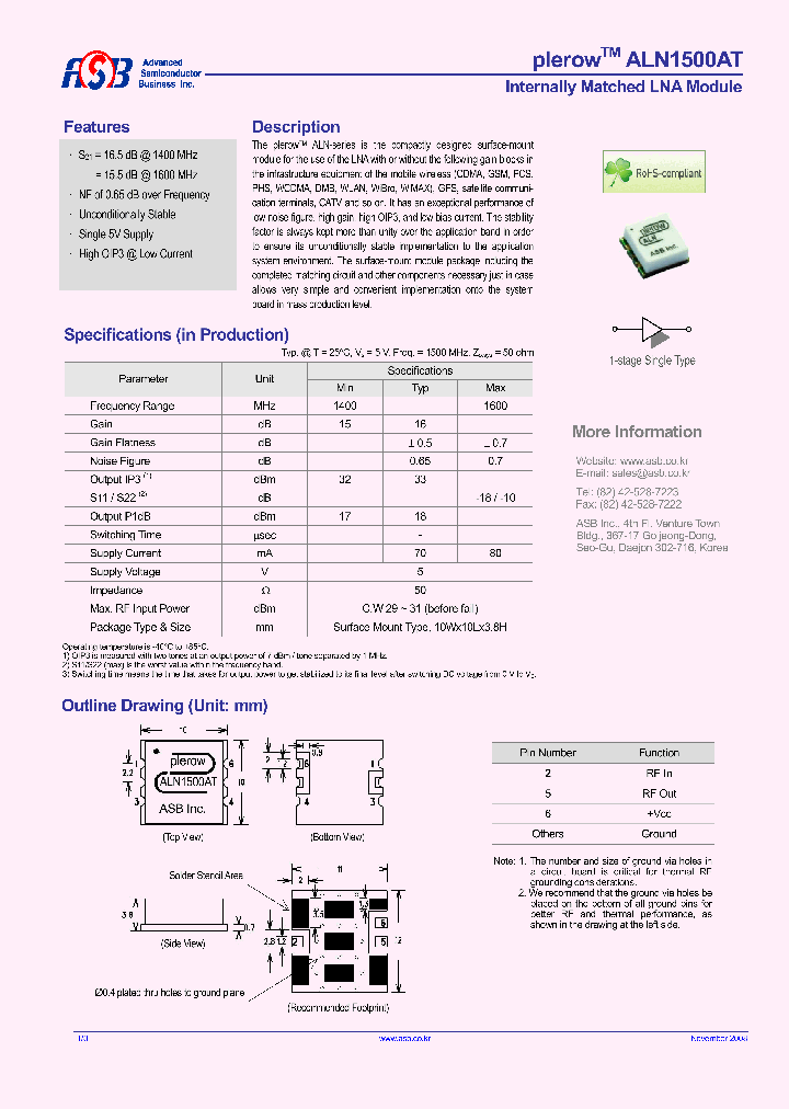 ALN1500AT_7939624.PDF Datasheet