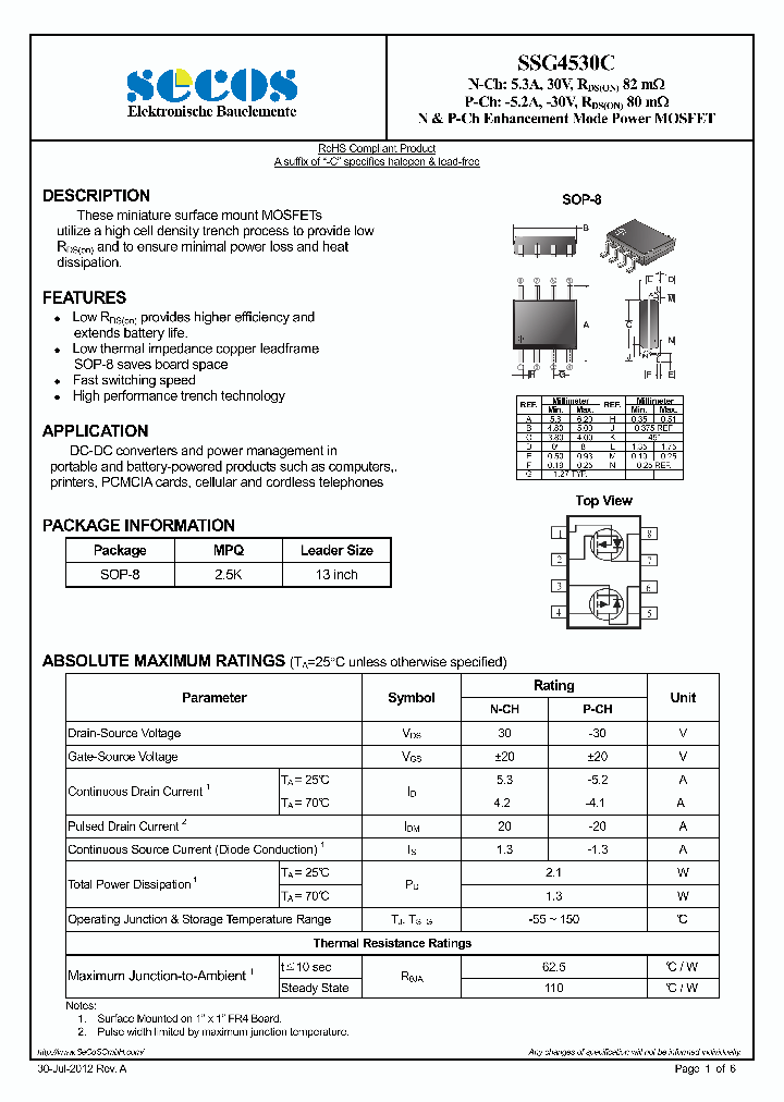 SSG4530C_7946841.PDF Datasheet